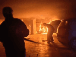 Image for Fire breaks out in two vehicles at Almora Municipal parking, doused in time