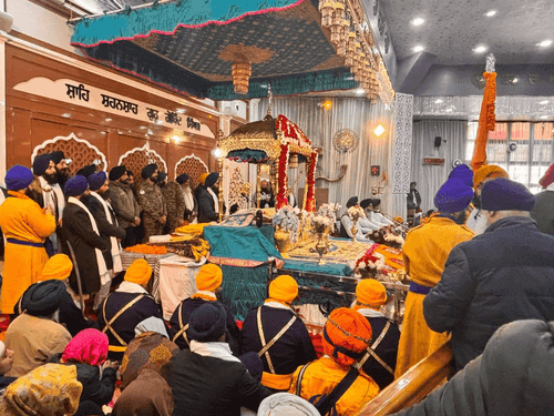 Image for The doors of Shri Hemkund Sahib closed for the winter season