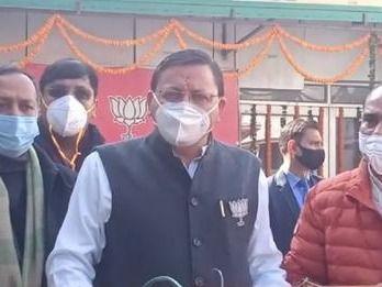 CM Dhami's big statement on contesting elections