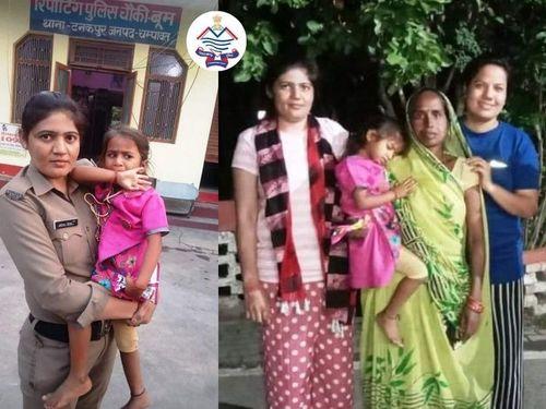 Uttarakhand Police reunites the girl who was separated from the relatives
