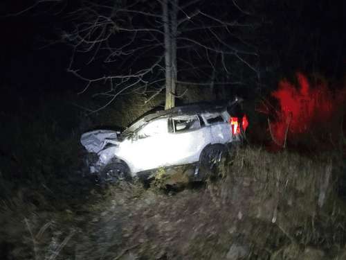 Vehicle crashes in Nainital’s Malla Ramgarh area, 8 people onboard