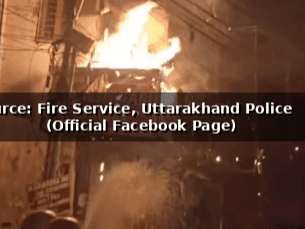 Fire breaks out at Bakery in Karnpur, Dehradun, Fire team brings it under control
