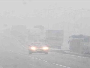 Meteorological Department issued an alert for frost and dense fog in the state