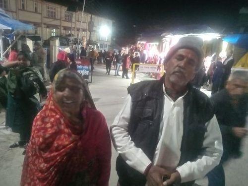 Separated people were introduced to their loved ones, police brought lost people to their families