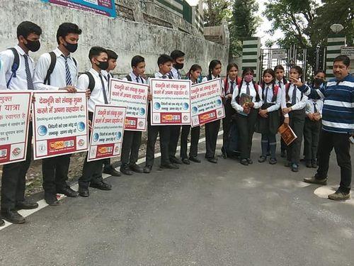 Chamoli police made the general public aware of the ill effects of drugs