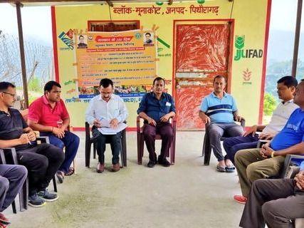 Encouraged to increase the economy by doing self-employment under the National Livestock Mission