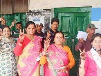 Voting is being held today for the assembly by-election in Champawat