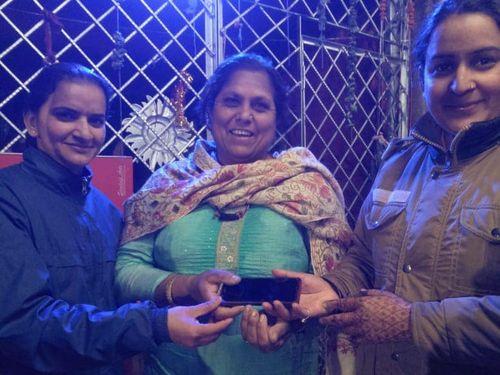 The lost phone was handed over to its owner