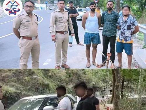 Uttarakhand Police took action against the rioters