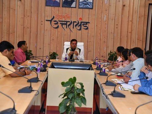 CM Dhami reviews Chardham Yatra arrangements at Chief Minister's residence