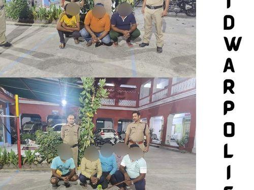 Haridwar police action on crossing the scope of dignity, 08 accused arrested and challaned