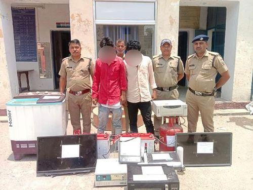 Police uncovered theft within 48 hours