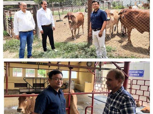 Chief Executive Officer visited the National Dairy Research Institute