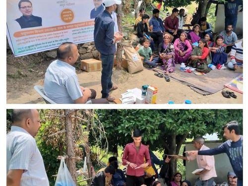 Infertility prevention camp organized in village Pyali