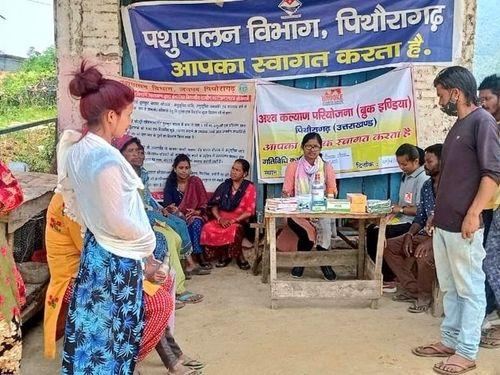Veterinary camp organized in village Bunga