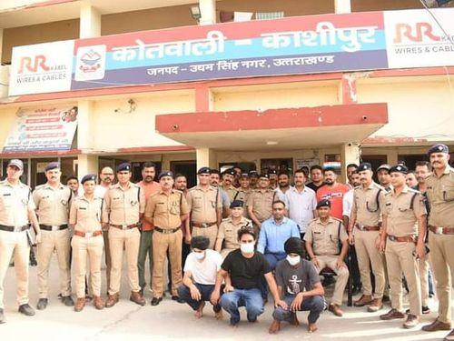Police arrested the accused who robbed the bank