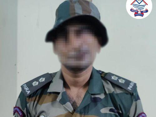 Fake lieutenant arrested