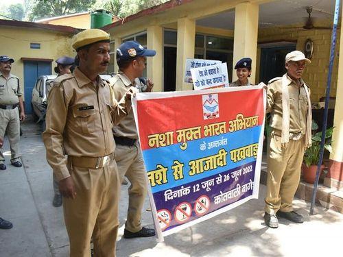 Police made common people aware of the ill effects of drugs