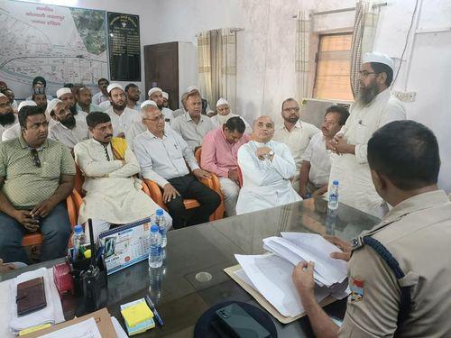 Seminar organized by the police for the successful completion of the upcoming Jumma Namaz