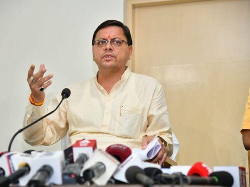 CM Dhami held a press conference regarding the Agneepath scheme of the Central Government