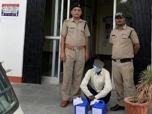 Buggawala police arrested the accused with raw liquor