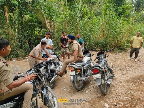 Nainital Police took action against drunken rioters