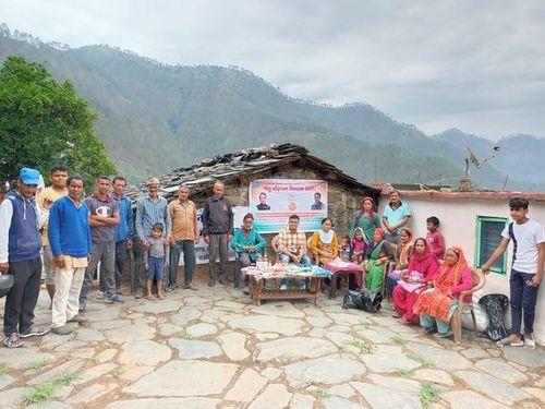 Veterinary and infertility prevention camp organized in village Kunjasu