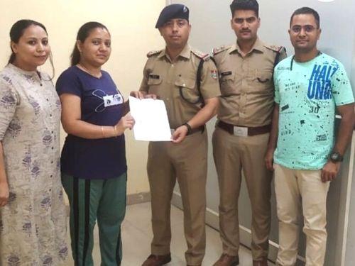 The amount returned in the account of the victim of cyber fraud
