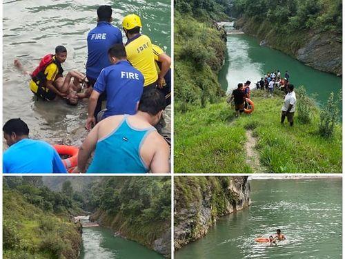 Police found the body of the child drowned in the river
