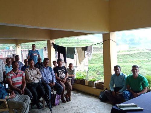 Outpost in-charge Reema made aware by organizing a seminar with village guards