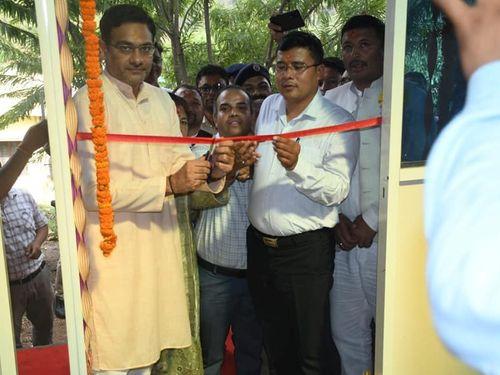 Inauguration of new badminton hall at Police Line Bageshwar by Minister-in-charge Bageshwar