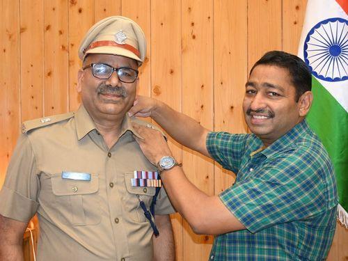 Best wishes for promotion from Deputy Superintendent of Police to Upper Superintendent of Police