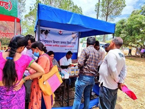 Multipurpose camp organized in the area of development block Gangolihat