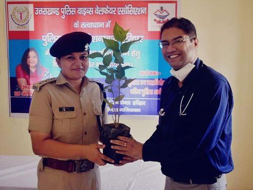 Medical camp organized at Police Line Haridwar with the efforts of Uppwa