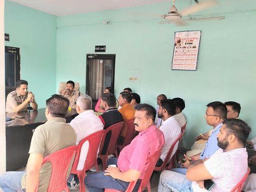 Meeting organized in Kotwali Ranipur regarding upcoming Eid