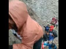 Trapped passengers were rescued by the SDRF team