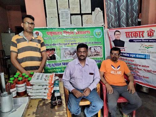 Veterinary camp organized in Milk Samiti Jogipura