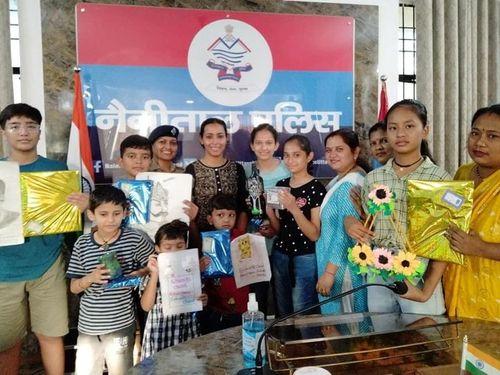 Children's skill development is being done through craft competition