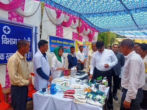 Multi-purpose camp organized in Government Inter College Bairangana