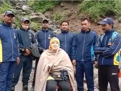 With the sudden deteriorating health of the devotee, the SDRF team became an angel