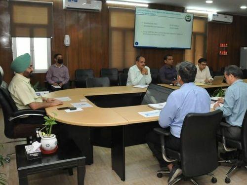 On the previous day, Chief Secretary Dr. S. S. Sandhu took a meeting with the State Tax Department in the Secretariat regarding GST