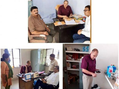Director, Animal Husbandry, Uttarakhand Dr. Prem Kumar inspected the veterinary hospitals of the Dehradun district