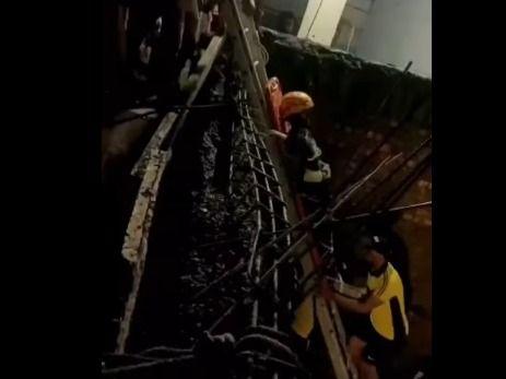 Workers buried due to roof collapse, SDRF saved lives