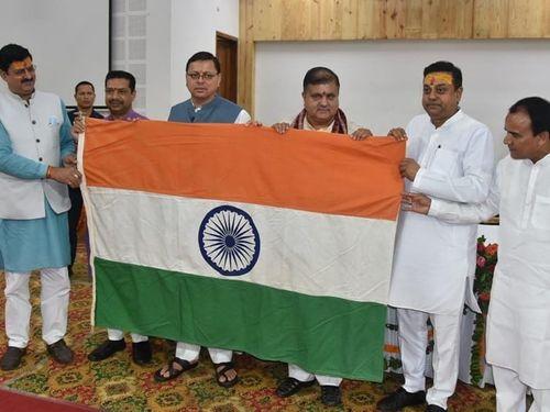 CM Dhami launched the 'Har Ghar Tiranga' campaign in Uttarakhand
