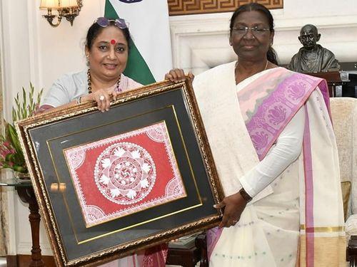 Uttarakhand assembly speaker pays courtesy call to president Draupadi Murmu