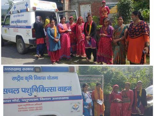Sachal Veterinary Camp organized in village Kotho, Block Garud