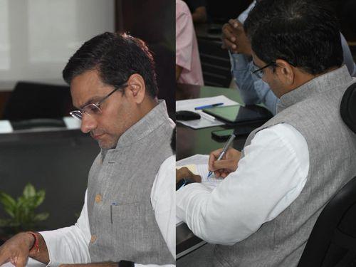 The contemplation camp of the Animal Husbandry, Dairy, and Fisheries Department was organized 