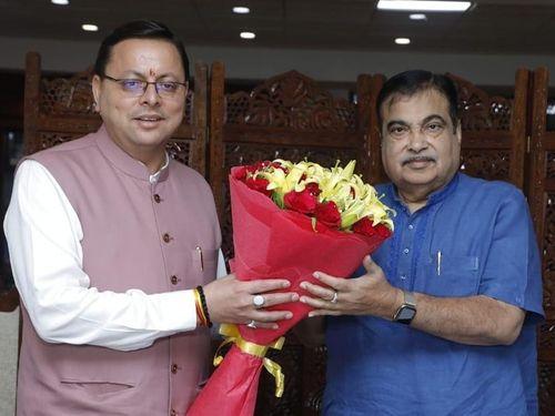 On the previous day, CM Dhami met the Union Minister for Road Transport and Highways, Shri Nitin Gadkari in New Delhi.