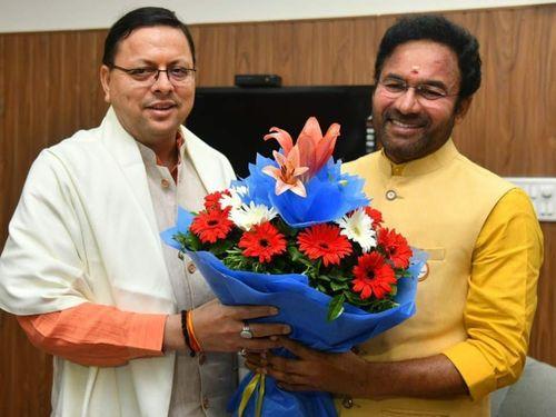 CM Dhami  met with the Union Tourism and Culture Minister Shri G. Kishan Reddy