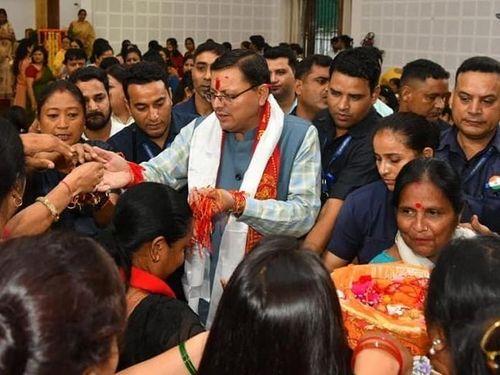 CM Dhami congratulated the people of the state on the occasion of Rakshabandhan